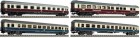 561901 Fleischmann Set of 4 Passenger cars &quot;30 Years of InterCity&quot;